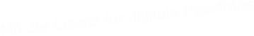 Mit der Lizenz fr digitale Passfotos